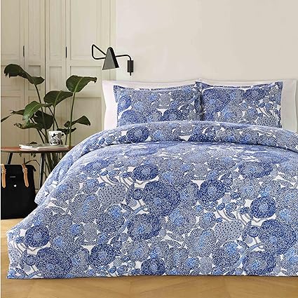 Marimekko Mynsteri 被套套装蓝色两个ushsfq Marimekko 价格报价图片