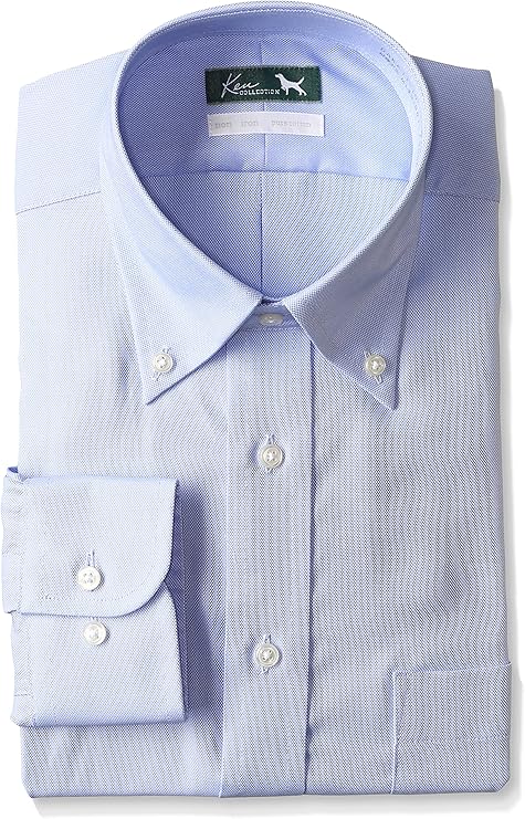 flexjapan ken collection 缝制 棉* 蓝色 牛津纽扣领 dakk11 男士