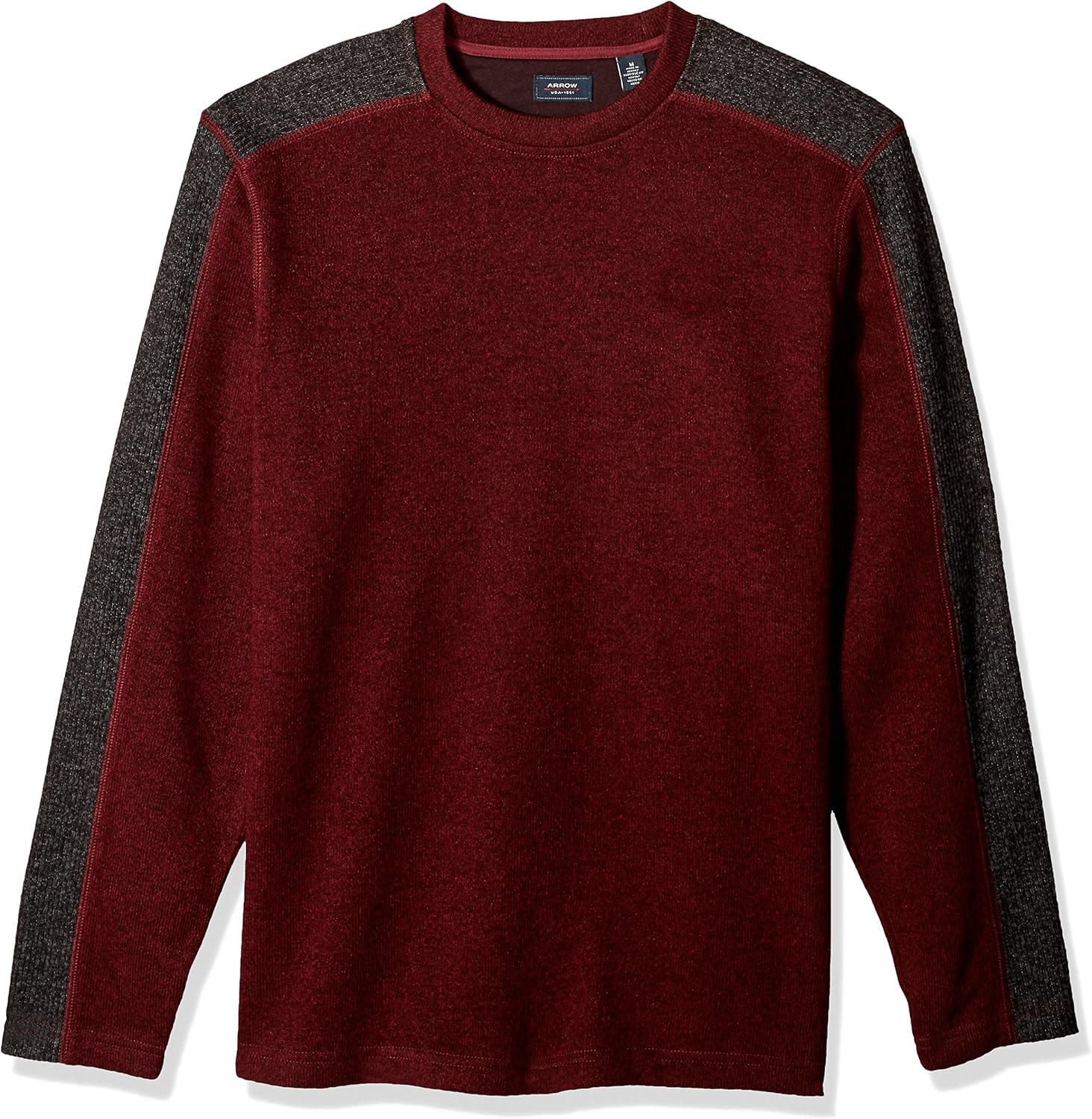 arrow 男式长袖羊毛圆领衫 【arrow 1851】 服饰箱包 - 亚马逊中国