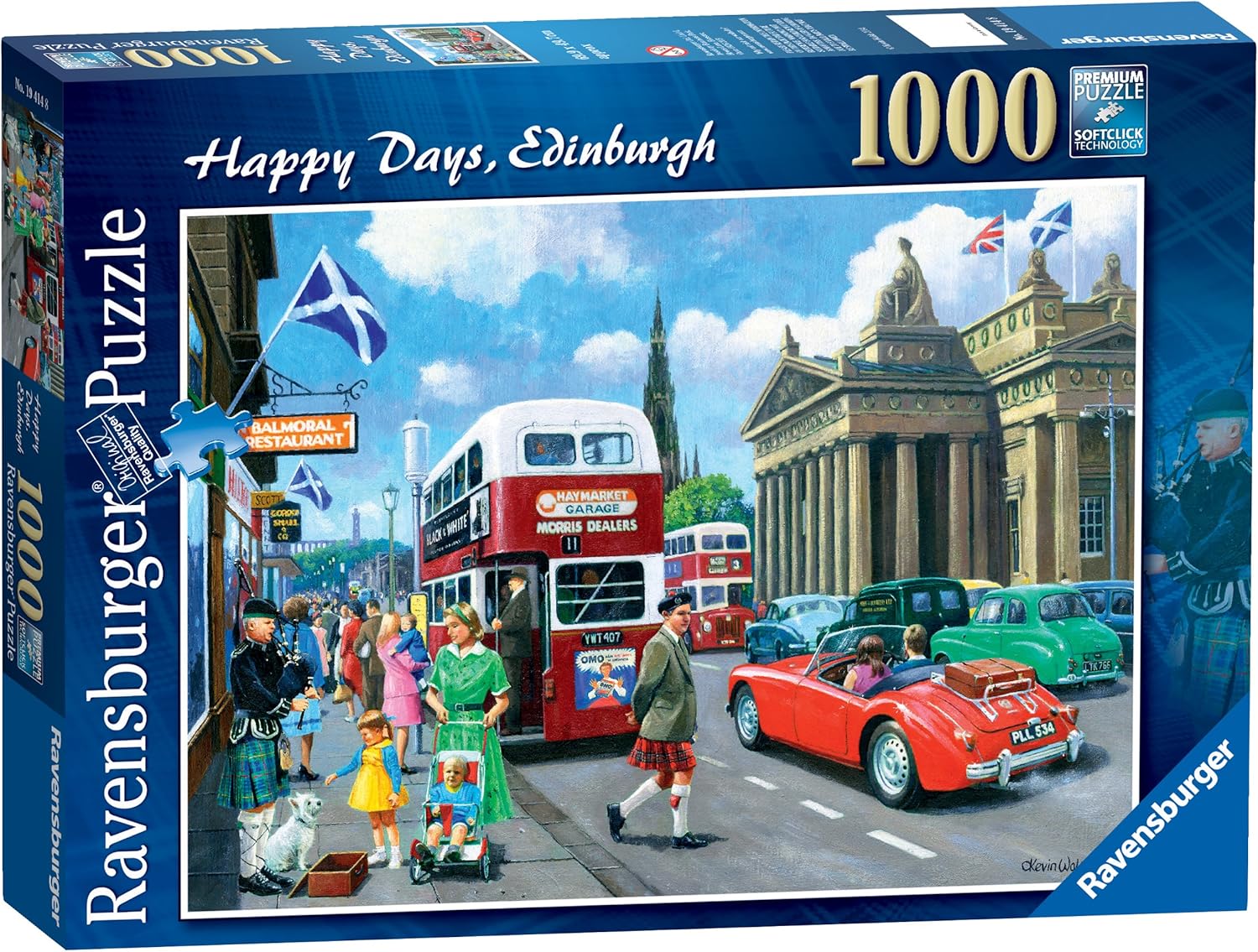Ravensburger 快乐时光 爱丁堡 1000 片装儿童 拼图 玩具 亚马逊中国