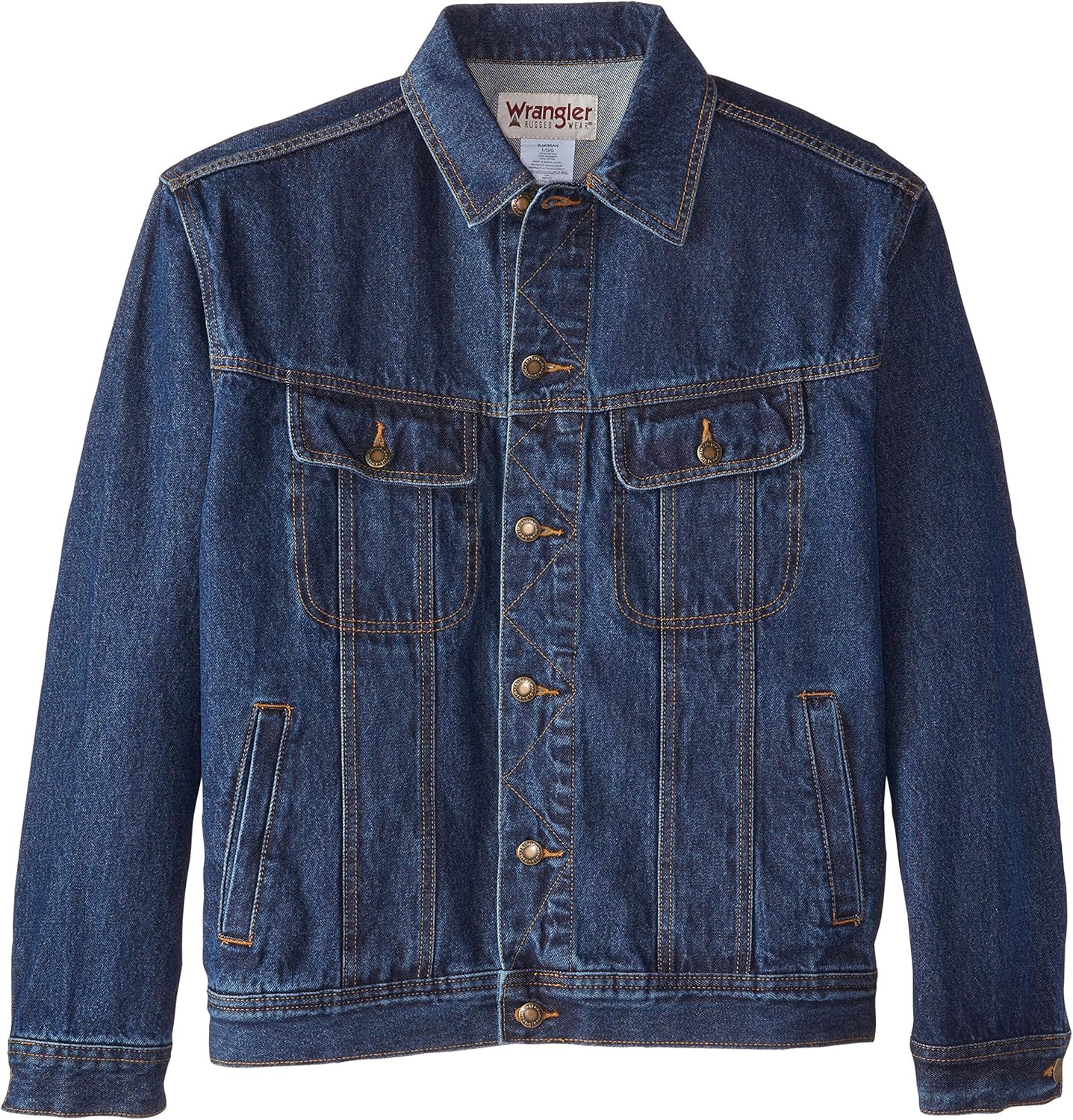 wrangler rugged wear系列 男士无衬里牛仔夹克 【wrangler】 服饰