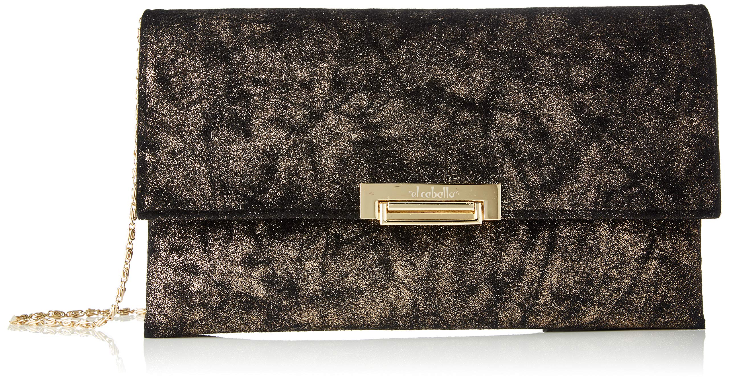 EL CABALLO Lady Trobal Glamour, beige,18x13x5 cm, beige,18x13x5 centimeters