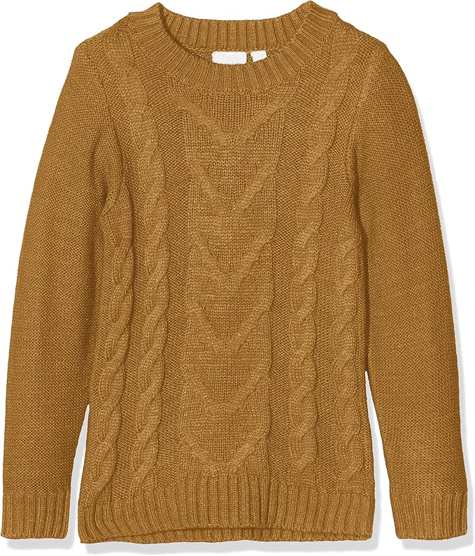 it 男婴 nmmnobert ls 针织野营套头衫 brown (medal bronze medal