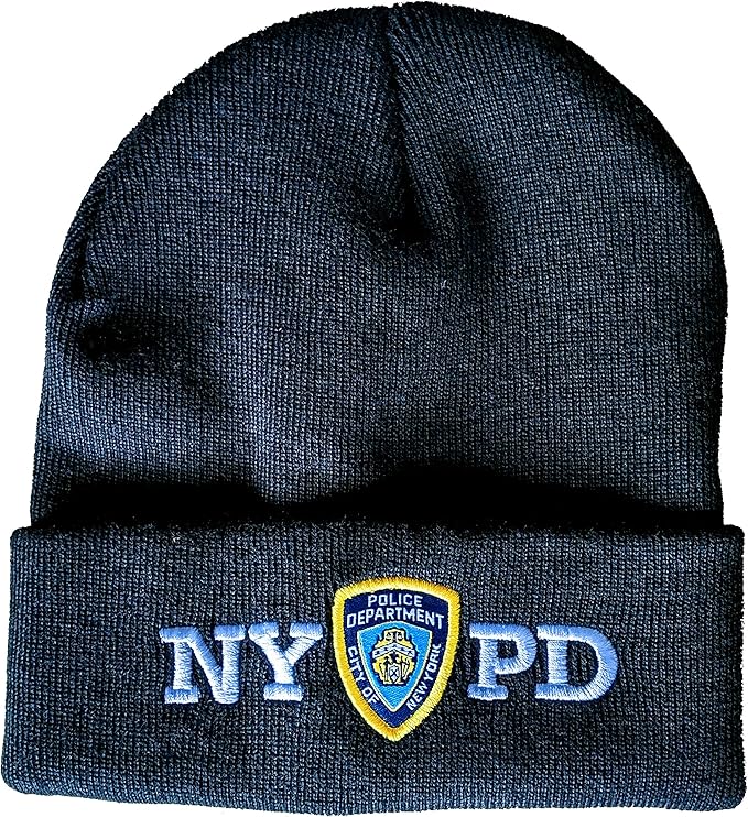 nypd冬季帽警察徽章纽约警察局