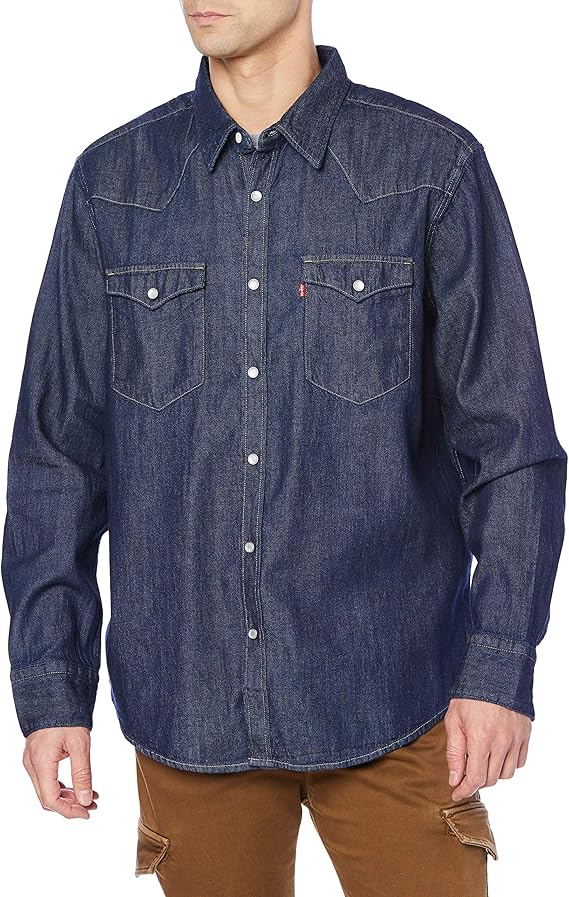 levi's 李维斯 牛仔衬衫 西部衬衫 western standard 男士