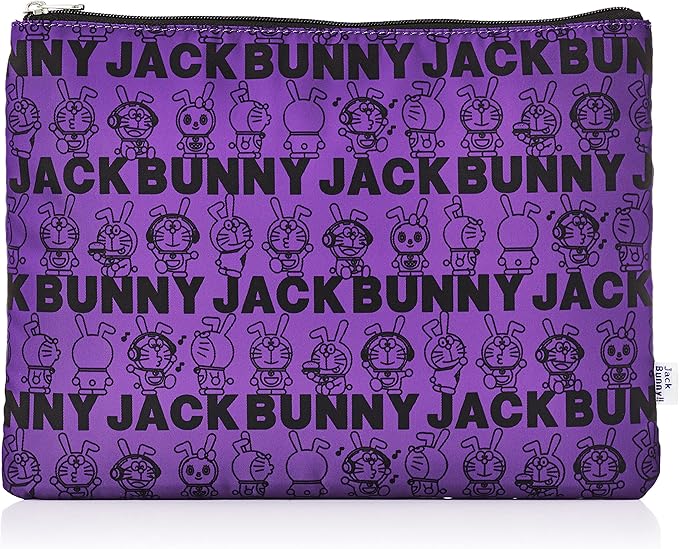 啦a梦系列 手拿包 (标志条纹图案) / 高尔夫 / 262-1281815 080_紫色