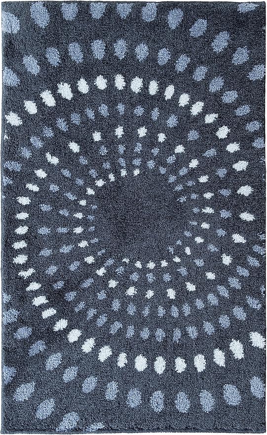 casilin spray 浴室地毯 亚克力 120 x 70 厘米,丙烯酸,灰色,120 x 70