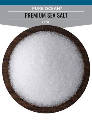 saltworks pure ocean premium sea salt fine grain