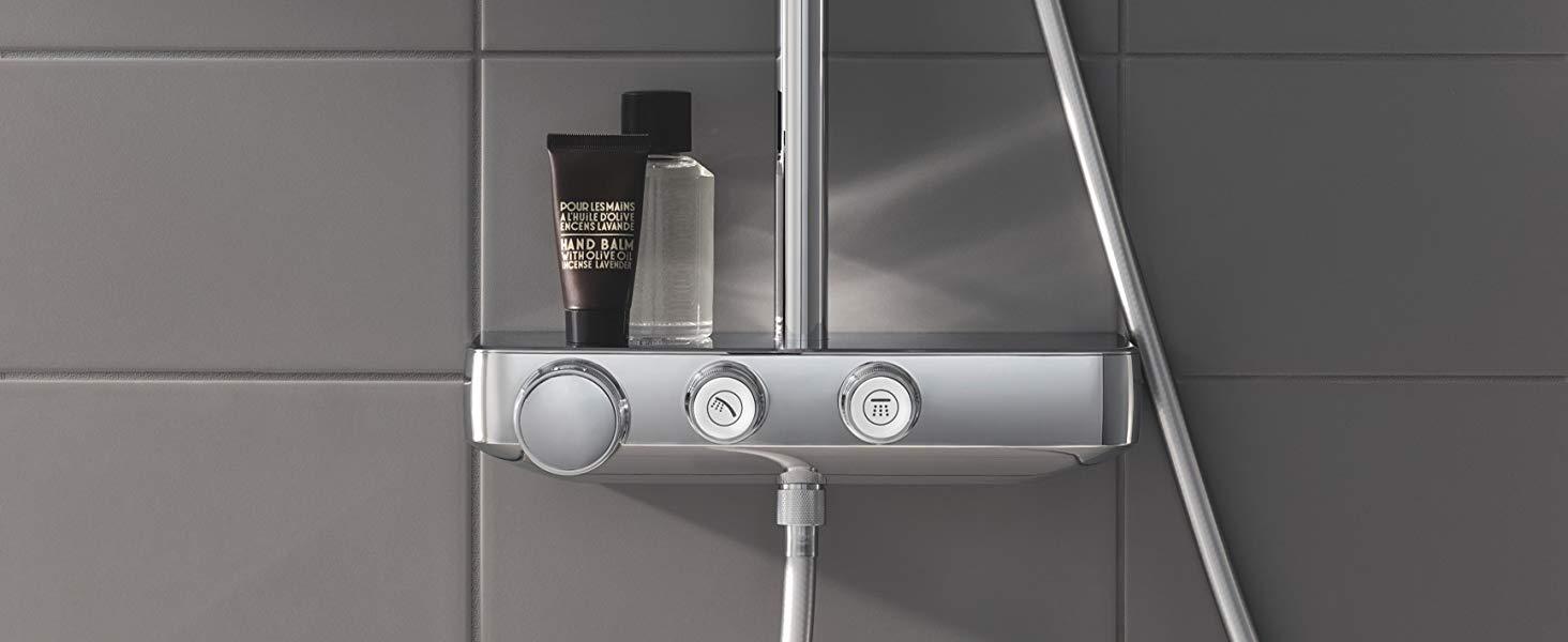 grohe 高仪 智能控制淋浴系统 铬白 260 mm 【grohe 高仪】 价格 报价