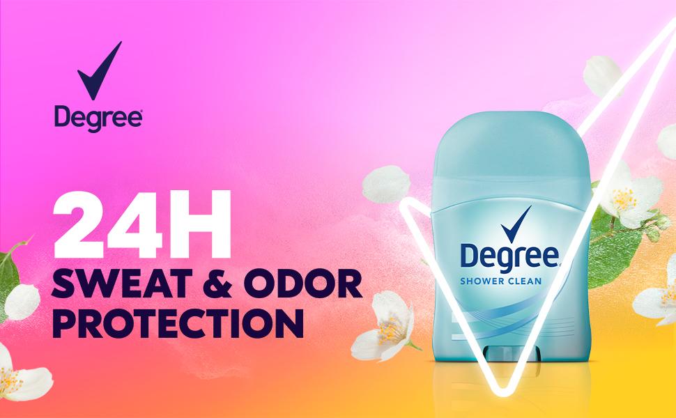 degree women ultraclear black white pure clean product with