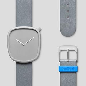 bulbul pebble swiss made ronda 762 white dial mens watch 03