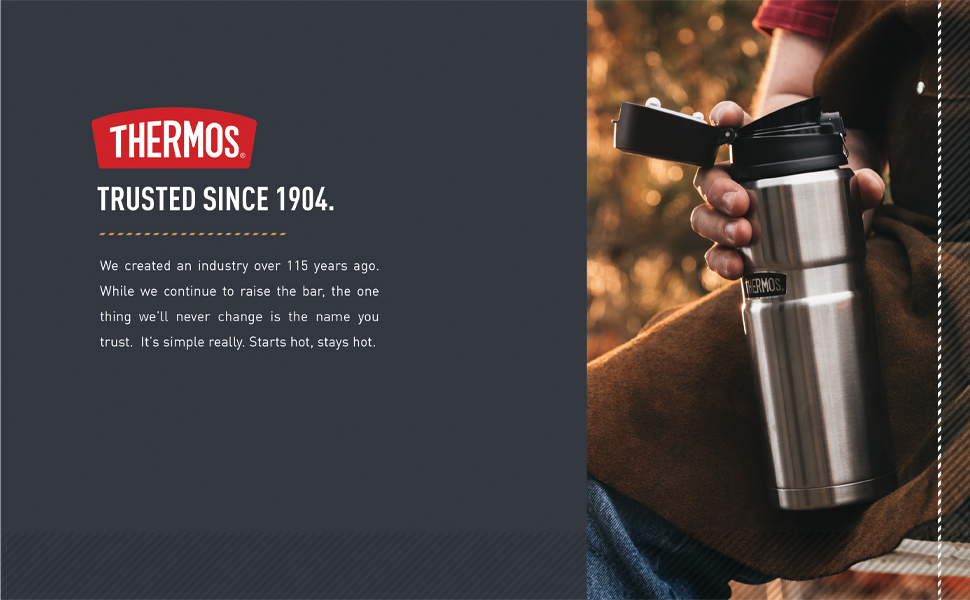 thermos stainless king 24-ounce drink bottle 深蓝色